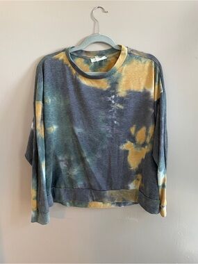 Tie Dye Long Sleeve Sweater